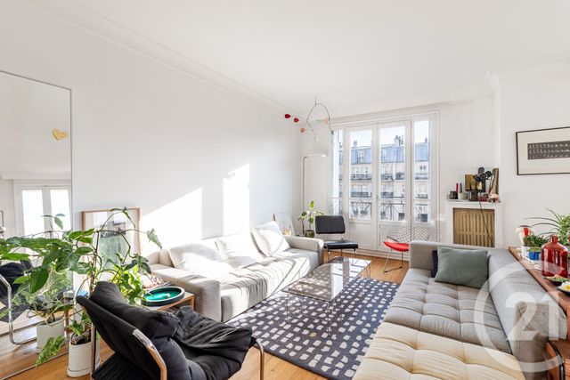 Appartement à vendre - 3 pièces - 65.12 m2 - PARIS - 75017 - ILE-DE-FRANCE - Century 21 Patrimoine 17