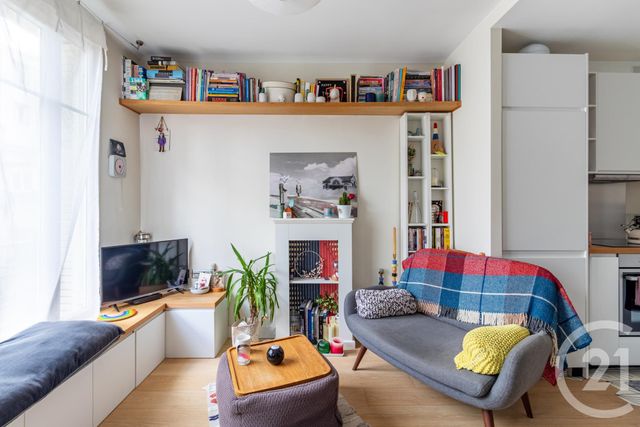 Appartement F1 bis à vendre - 2 pièces - 26.81 m2 - PARIS - 75017 - ILE-DE-FRANCE - Century 21 Patrimoine 17