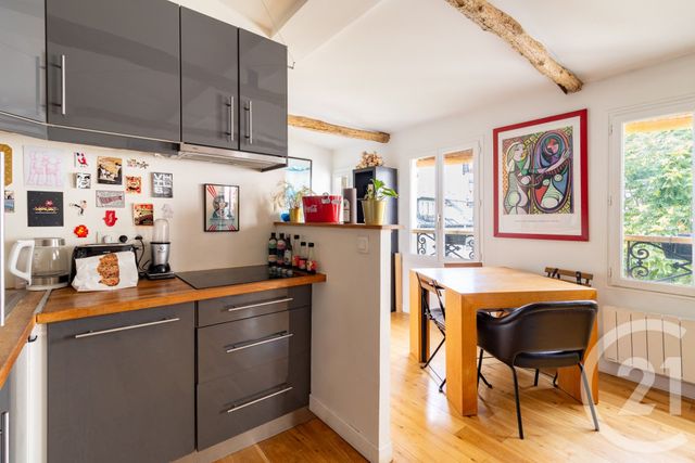 Appartement F2 à vendre - 2 pièces - 40.0 m2 - PARIS - 75017 - ILE-DE-FRANCE - Century 21 Patrimoine 17