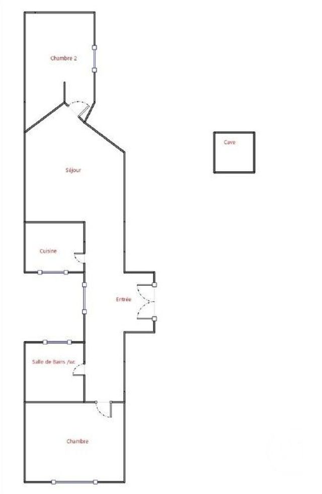 Appartement F3 à vendre - 3 pièces - 58.01 m2 - PARIS - 75017 - ILE-DE-FRANCE - Century 21 Patrimoine 17